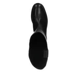 Zwarte Hoge Leren Laarzen^Sacha Online