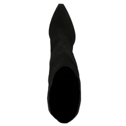 Zwarte Hoge Suede Cowboylaarzen^Sacha Outlet