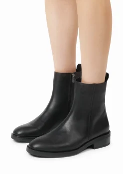 Zwarte Klassieke Enkellaarsjes^Sacha Flash Sale