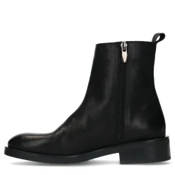 Zwarte Klassieke Enkellaarsjes^Sacha Flash Sale