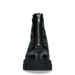 Zwarte Leren Biker Boots Met Rits^Sacha Cheap