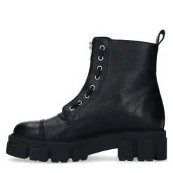 Zwarte Leren Biker Boots Met Rits^Sacha Cheap