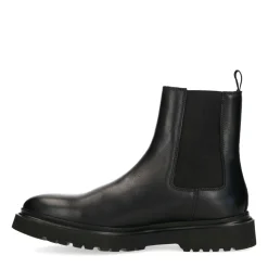 Zwarte Leren Chelsea Boots^Sacha Online