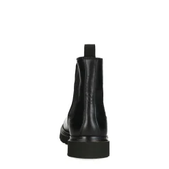 Zwarte Leren Chelsea Boots^Sacha Online