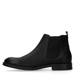 Zwarte Leren Chelsea Boots^Sacha Cheap
