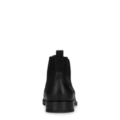Zwarte Leren Chelsea Boots^Sacha Cheap