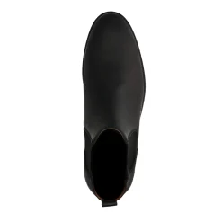 Zwarte Leren Chelsea Boots^Sacha Fashion