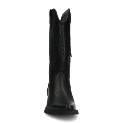 Zwarte Leren Cowboylaarzen^Sacha Hot