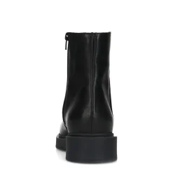 Zwarte Leren Enkellaarsjes^Sacha New