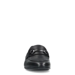 Zwarte Leren Loafers Met Chain^Sacha Hot