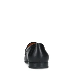 Zwarte Leren Loafers Met Chain^Sacha Hot