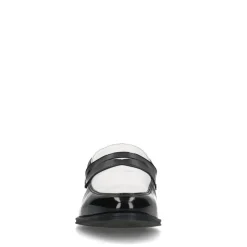 Zwarte Leren Penny Loafers^Sacha Outlet