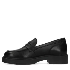 Zwarte Leren Penny Loafers^Sacha Cheap