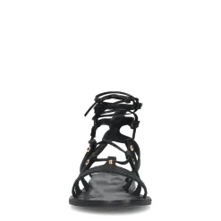 Zwarte Leren Sandalen^Sacha Clearance