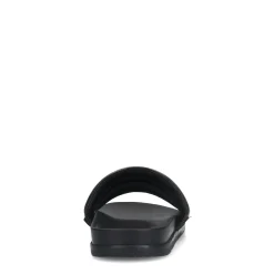 Zwarte Leren Slippers^Sacha Outlet