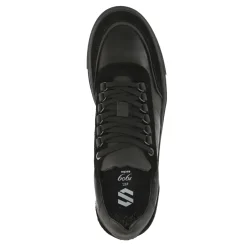 Zwarte Leren Sneakers Met Suede Details^Sacha Cheap