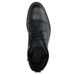 Zwarte Leren Veterboots^Sacha Online