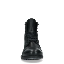 Zwarte Leren Veterboots^Sacha Flash Sale