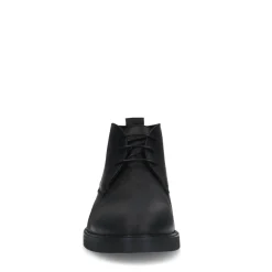 Zwarte Leren Veterboots^Sacha Fashion