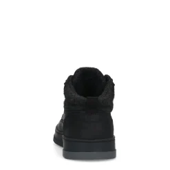 Zwarte Leren Veterboots^Sacha Clearance