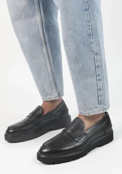 Zwarte Loafers Met Details^Sacha Shop