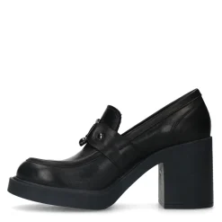 Zwarte Loafers Met Plateau Hak En Gesp^Sacha Cheap