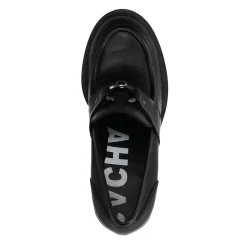 Zwarte Loafers Met Plateau Hak En Gesp^Sacha Cheap