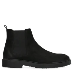 Zwarte Nubuck Chelsea Boots^Sacha Cheap