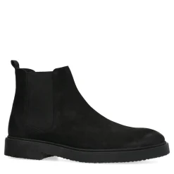 Zwarte Nubuck Chelsea Boots^Sacha Cheap