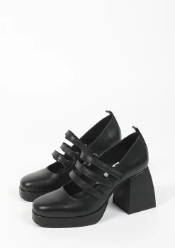 Zwarte Plateau Pumps^Sacha Flash Sale