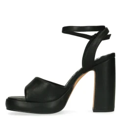 Zwarte Platform Sandalen Met Hak^Sacha Cheap