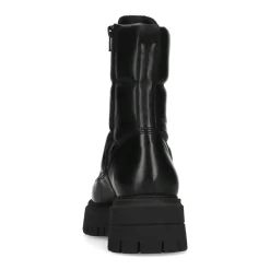 Zwarte Puffer Biker Boots^Sacha Best Sale