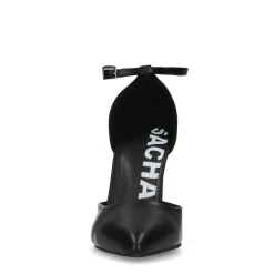 Zwarte Pumps Met Enkelbandje^Sacha Cheap