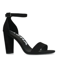 Zwarte Sandalen Met Hak^Sacha New