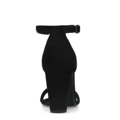 Zwarte Sandalen Met Hak^Sacha New