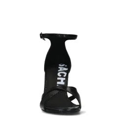 Zwarte Sandalen Met Hak^Sacha New