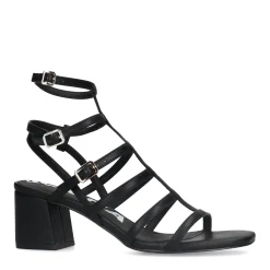 Zwarte Sandalen Met Hak En Bandjes^Sacha Best Sale