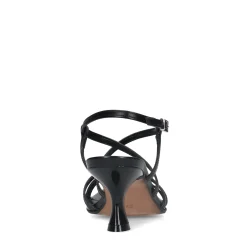 Zwarte Sandalen Met Trechterhak^Sacha Online