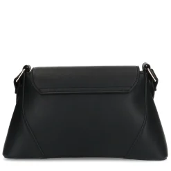 Zwarte Schoudertas Met Goudkleurige Details^Sacha Sale