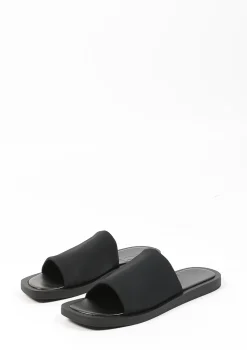 Zwarte Slippers^Sacha Cheap