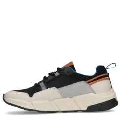 Zwarte Sneakers Met Gekleurde Details^Sacha Sale