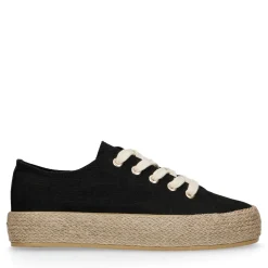 Zwarte Sneakers Met Touwzool^Sacha Best