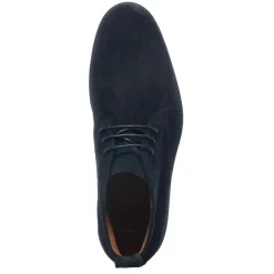 Zwarte Suede Hoge Veterschoenen^Sacha Store