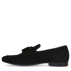 Zwarte Suede Loafers Met Kwastjes^Sacha Cheap
