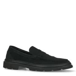 Zwarte Suede Loafers Met Chunky Zool^Sacha Outlet
