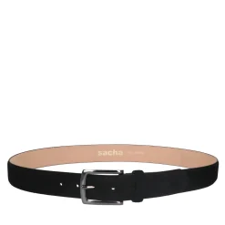 Zwarte Suede Riem^Sacha Hot