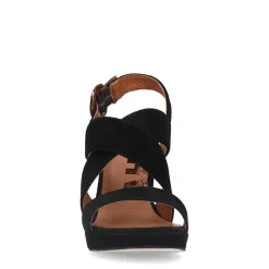 Zwarte Suede Sandalen Met Blokhak^Sacha Best