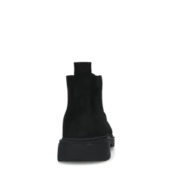 Zwarte Suede Veterboots^Sacha Outlet