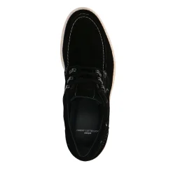 Zwarte Suede Veterschoenen^Sacha Outlet