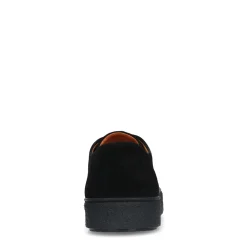 Zwarte Suede Veterschoenen^Sacha Outlet
